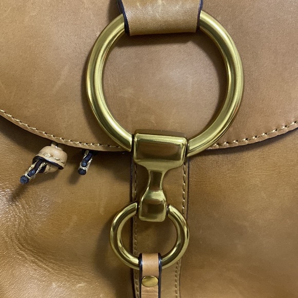 Frye Ilana Harness Backpack Cognac NWT - Picture 4 of 14